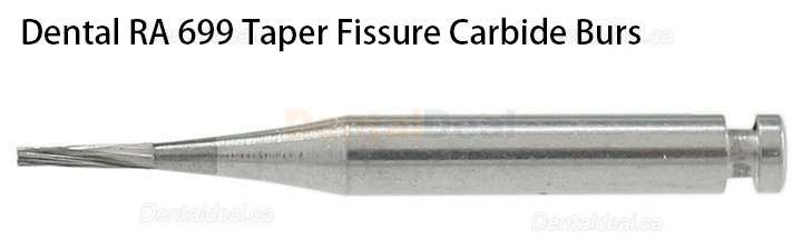10Pcs RA 699 701 702 Burs Dental Latch-type Taper Fissure Carbide Burs